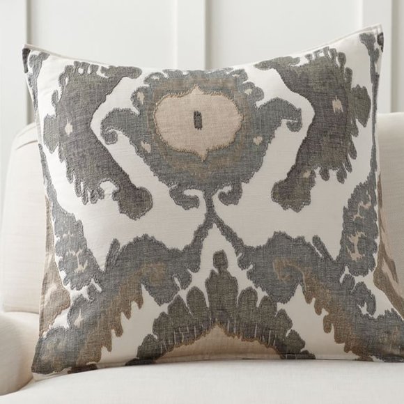 Pottery Barn Hudson Ikat Pillow Covers - Picture 1 of 4